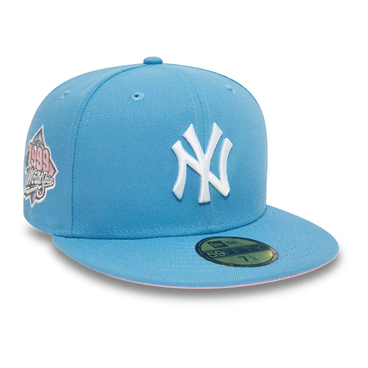 New York Yankees Pastel Blue 59FIFTY Fitted Cap-zelvios