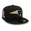 New England Patriots NFL Rivals Black 59FIFTY Fitted Cap-zelvios
