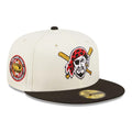 Pittsburgh Pirates Chrome White 59FIFTY Fitted Cap-zelvios