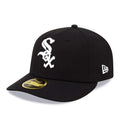 Chicago White Sox MLB Black Low Profile 59FIFTY Fitted Cap-zelvios