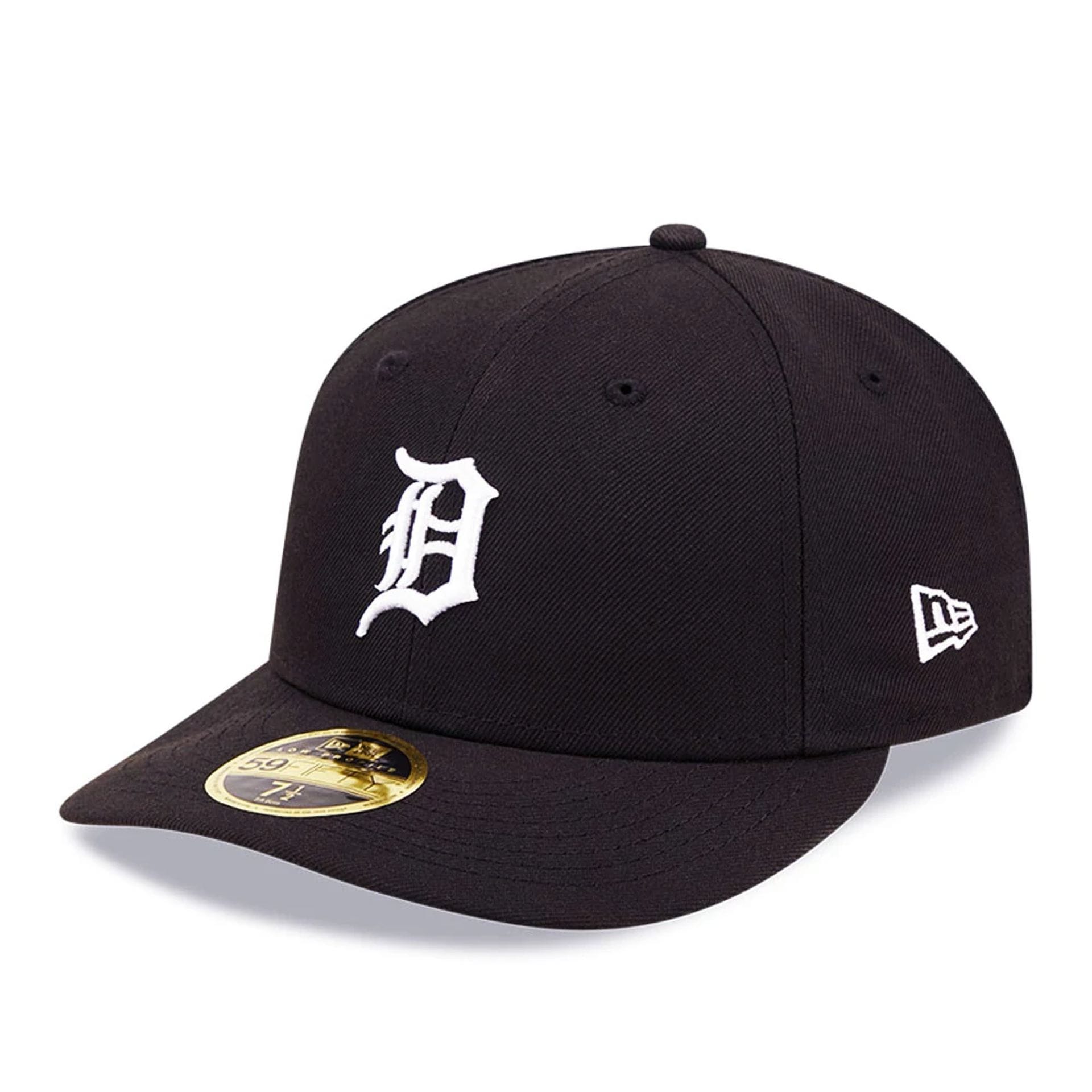 Detroit Tigers MLB Black Low Profile 59FIFTY Fitted Cap-kentox