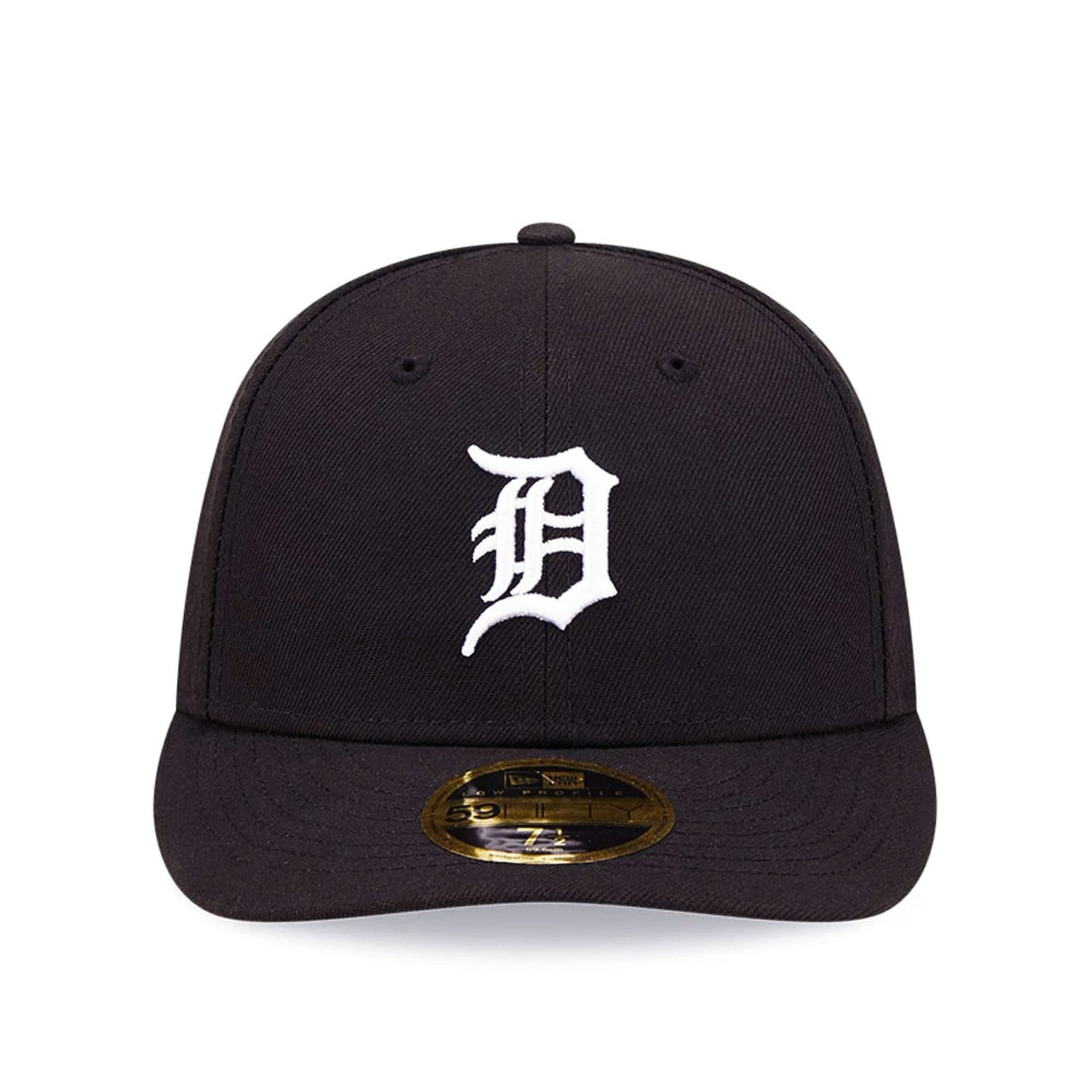 Detroit Tigers MLB Black Low Profile 59FIFTY Fitted Cap-kentox
