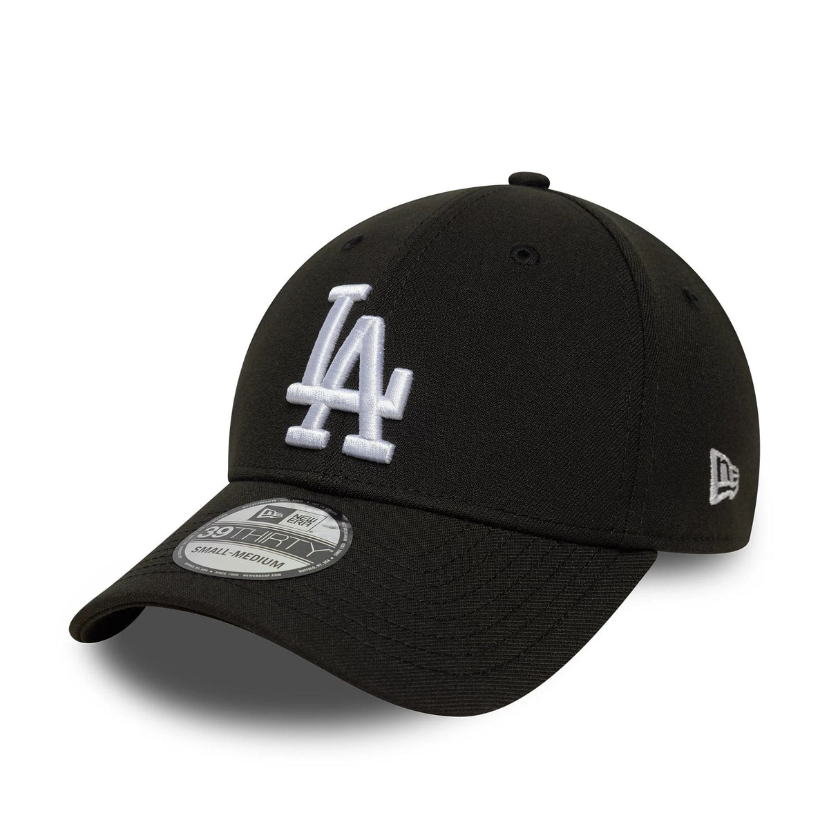 LA Dodgers MLB Black 39THIRTY Stretch Fit Cap-zelvios