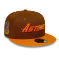 Houston Astros MLB Cooperstown Brown 59FIFTY Fitted Cap-zelvios
