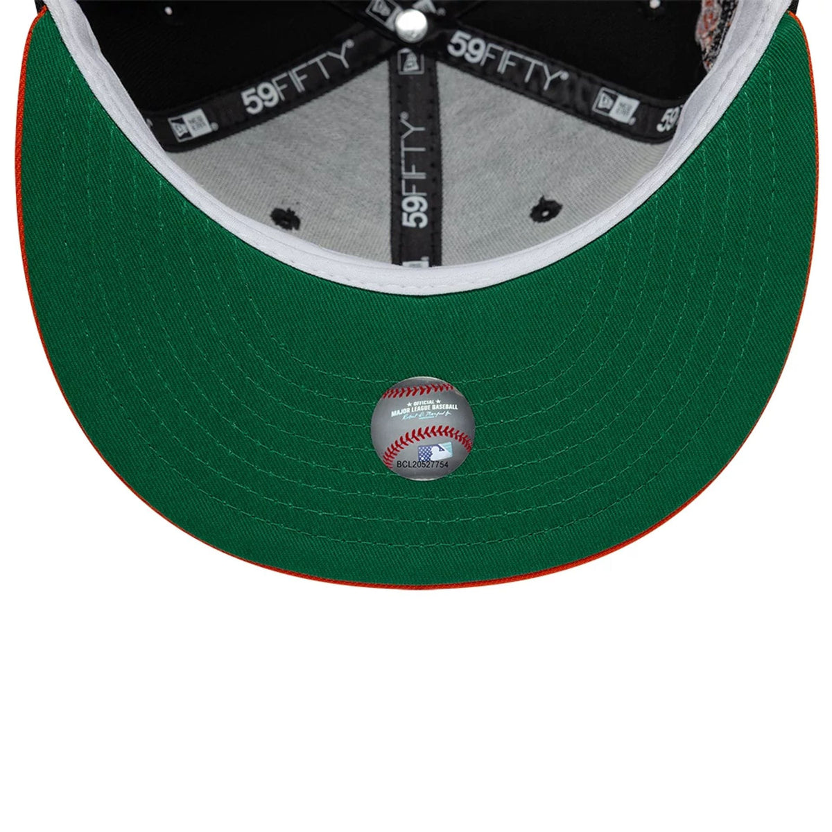 San Francisco Giants MLB Cooperstown Black 59FIFTY Fitted Cap-zelvios