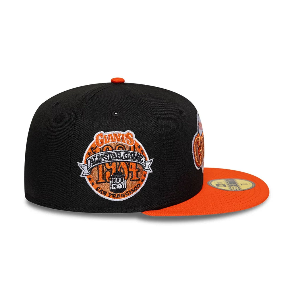 San Francisco Giants MLB Cooperstown Black 59FIFTY Fitted Cap-zelvios