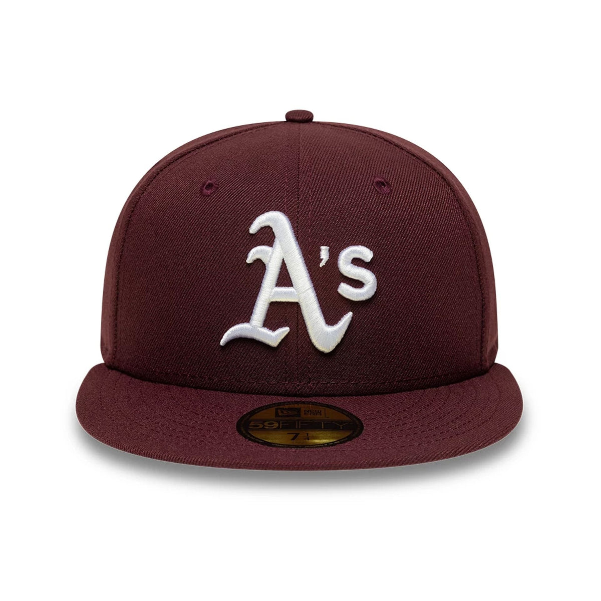 Athletics MLB Dark Purple 59FIFTY Fitted Cap-zelvios