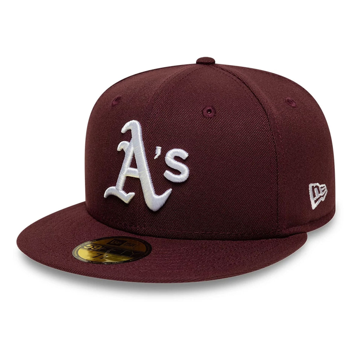 Athletics MLB Dark Purple 59FIFTY Fitted Cap-zelvios