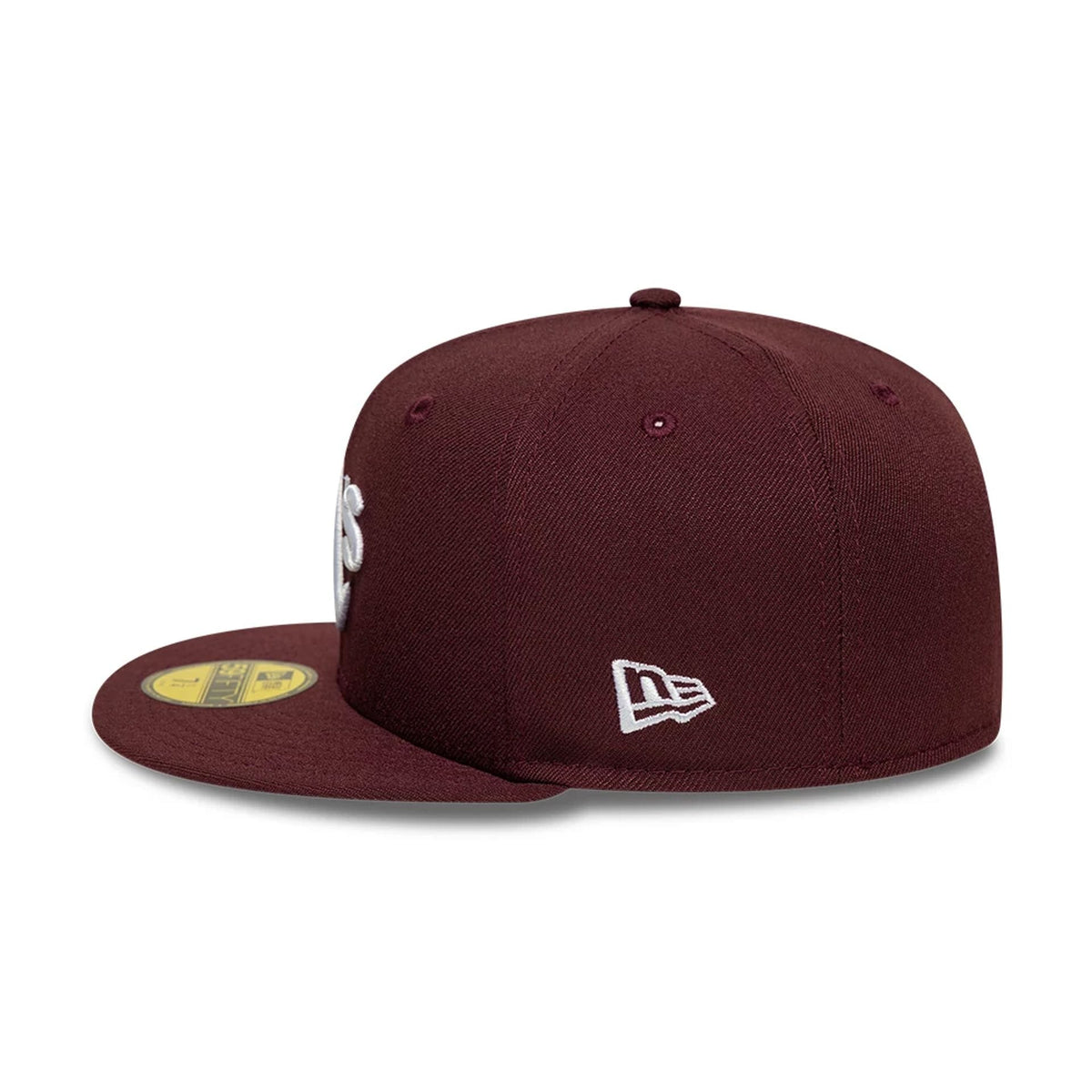Athletics MLB Dark Purple 59FIFTY Fitted Cap-zelvios