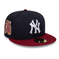 New York Yankees MLB Cooperstown Navy 59FIFTY Fitted Cap-zelvios