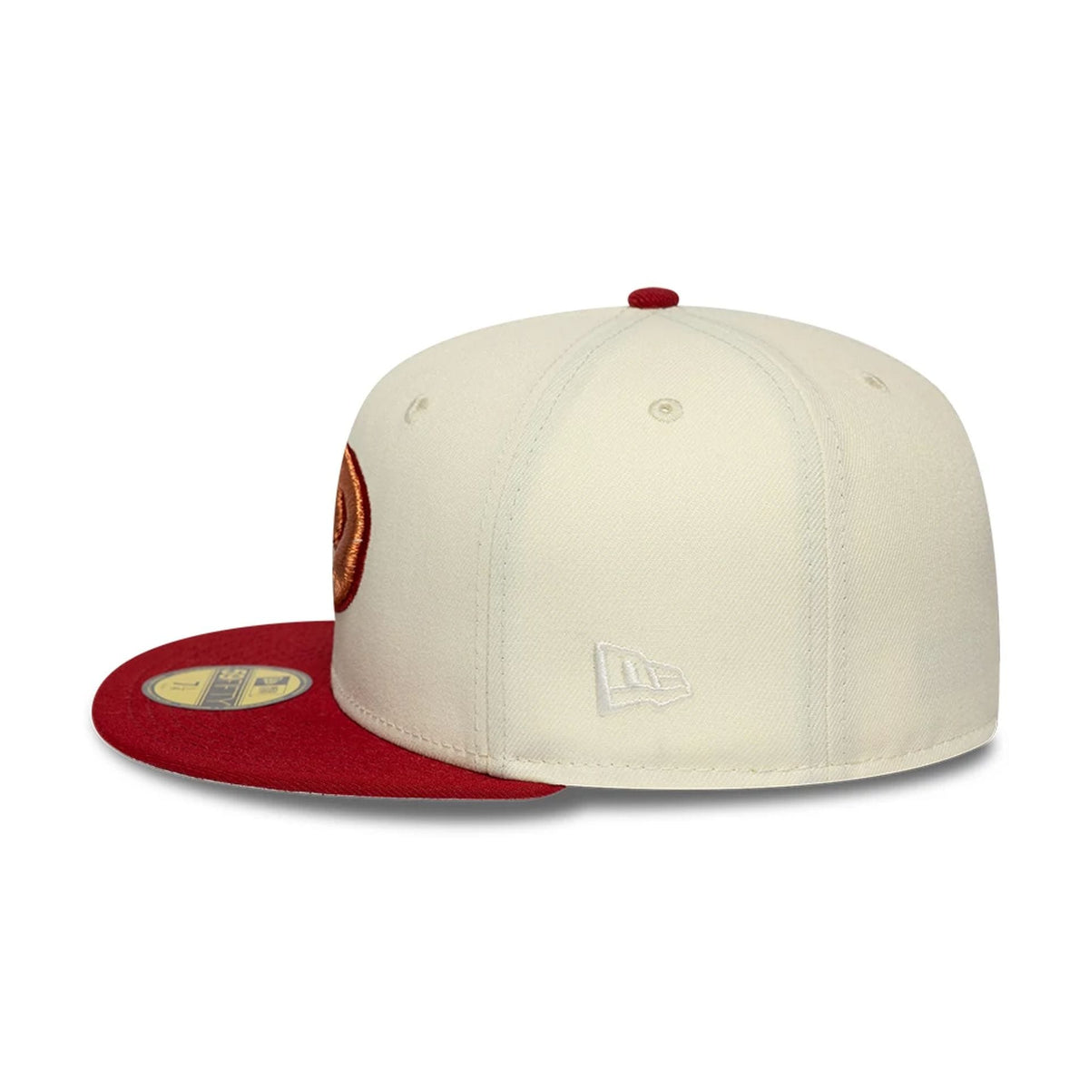 Arizona Diamondbacks MLB Cooperstown White 59FIFTY Fitted Cap-zelvios
