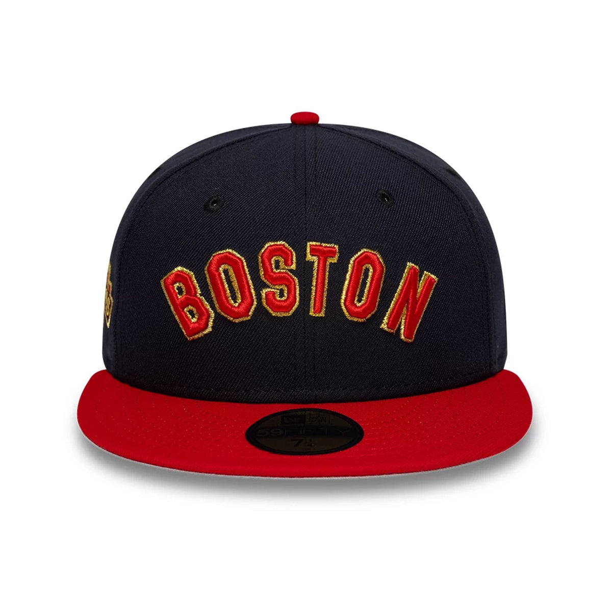 Boston Red Sox MLB Cooperstown Navy 59FIFTY Fitted Cap-zelvios
