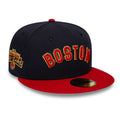 Boston Red Sox MLB Cooperstown Navy 59FIFTY Fitted Cap-zelvios