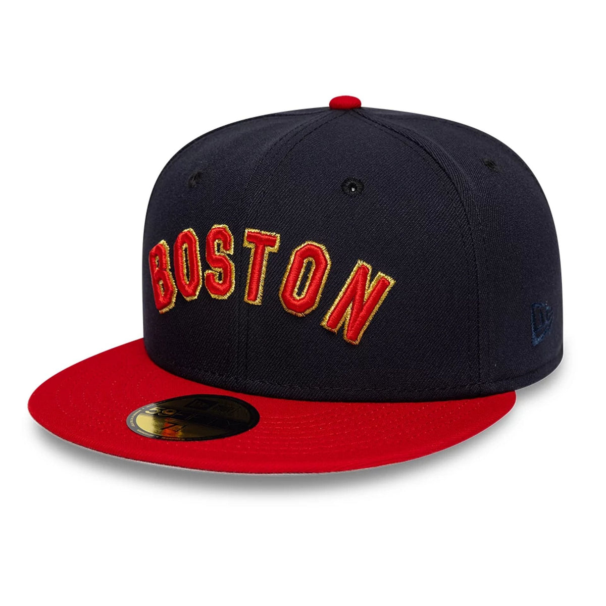 Boston Red Sox MLB Cooperstown Navy 59FIFTY Fitted Cap-zelvios