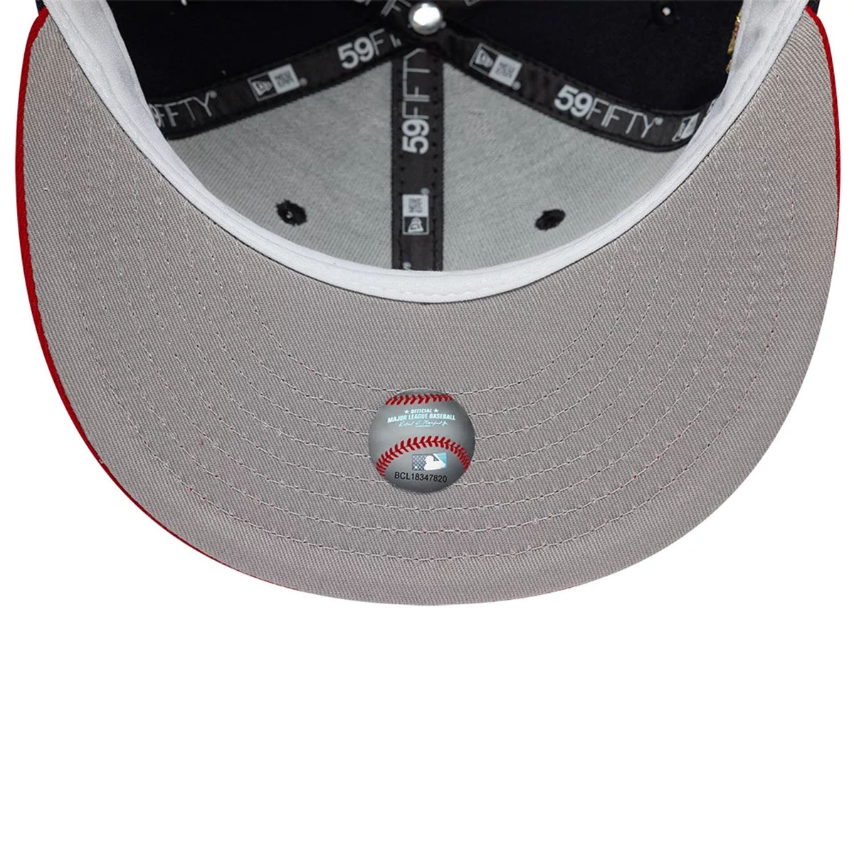 Boston Red Sox MLB Cooperstown Navy 59FIFTY Fitted Cap-zelvios