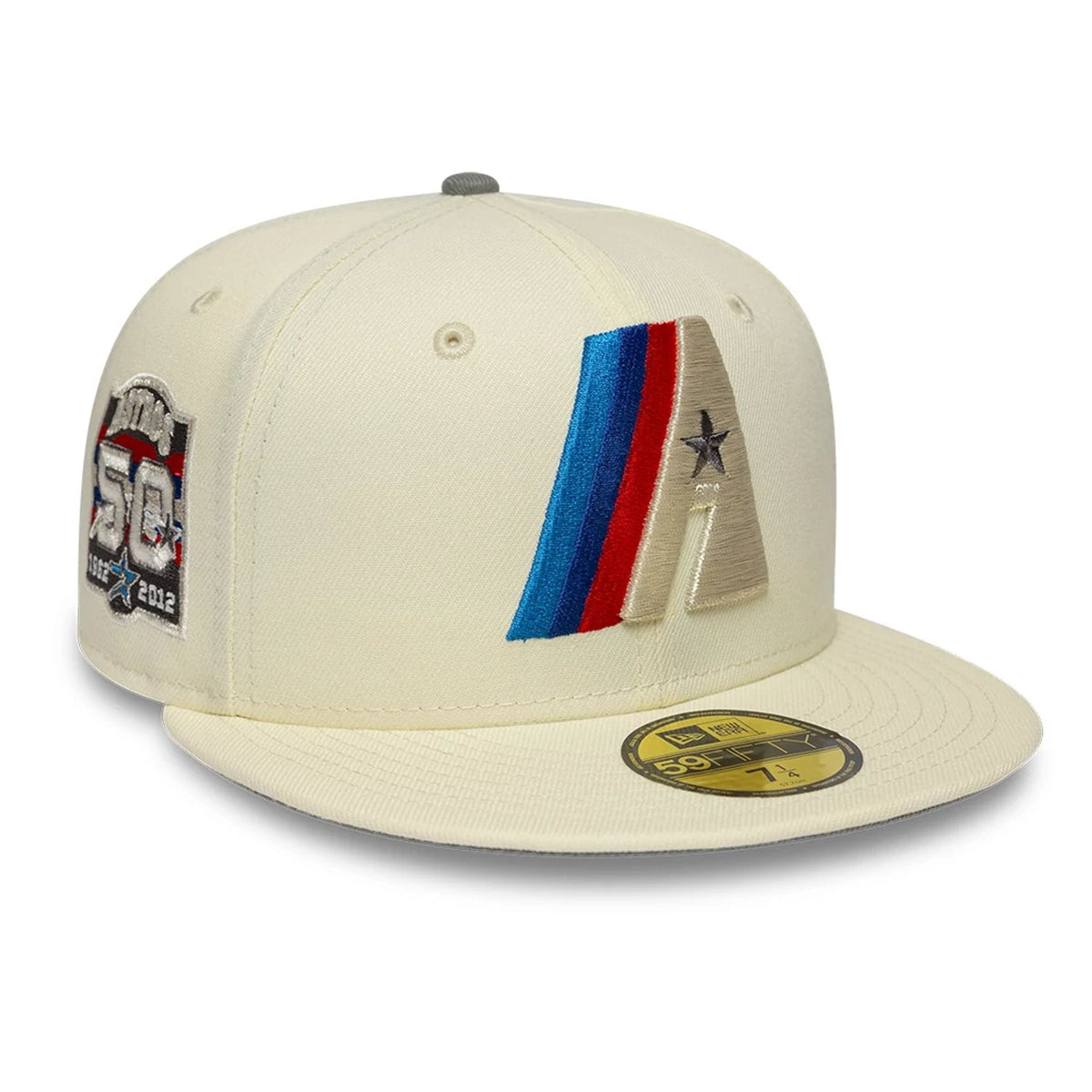 Houston Astros MLB Cooperstown White 59FIFTY Fitted Cap-zelvios