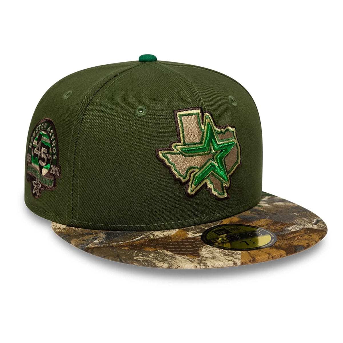 Houston Astros MLB Cooperstown Dark Green 59FIFTY Fitted Cap-zelvios