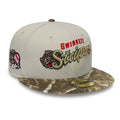 Gwinnett Stripers MiLB Hometown Beige 59FIFTY Fitted Cap-kentox