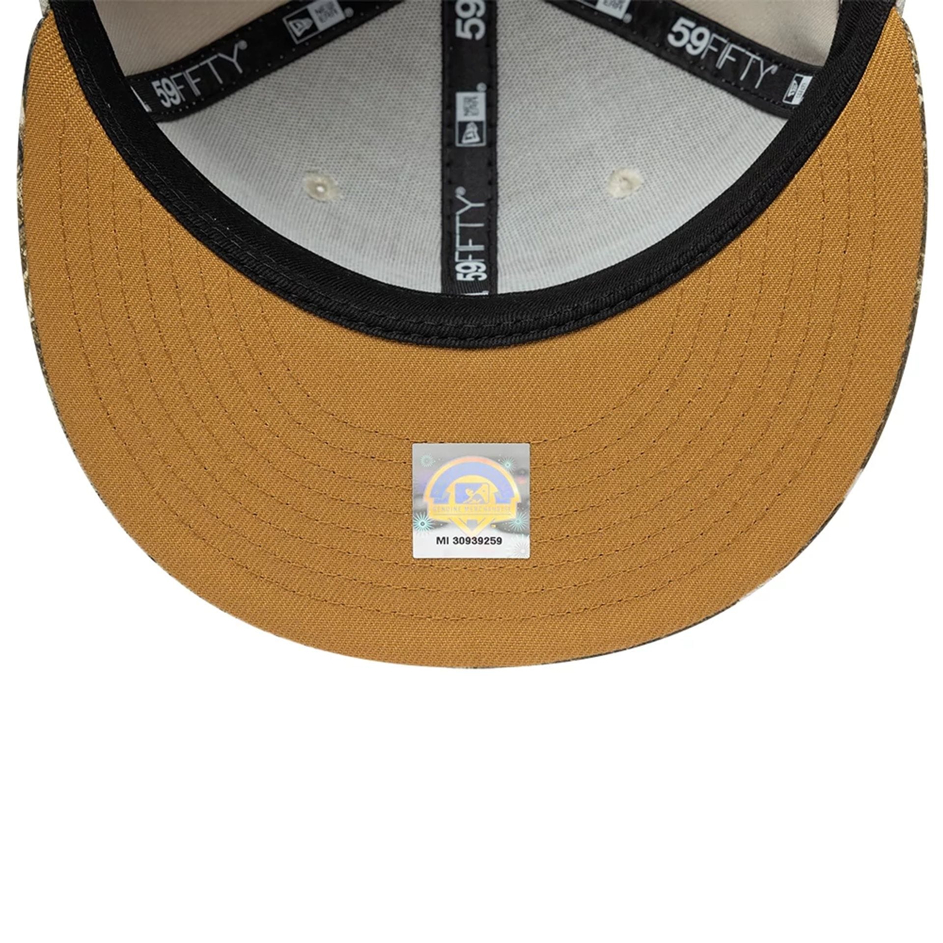 Gwinnett Stripers MiLB Hometown Beige 59FIFTY Fitted Cap-kentox