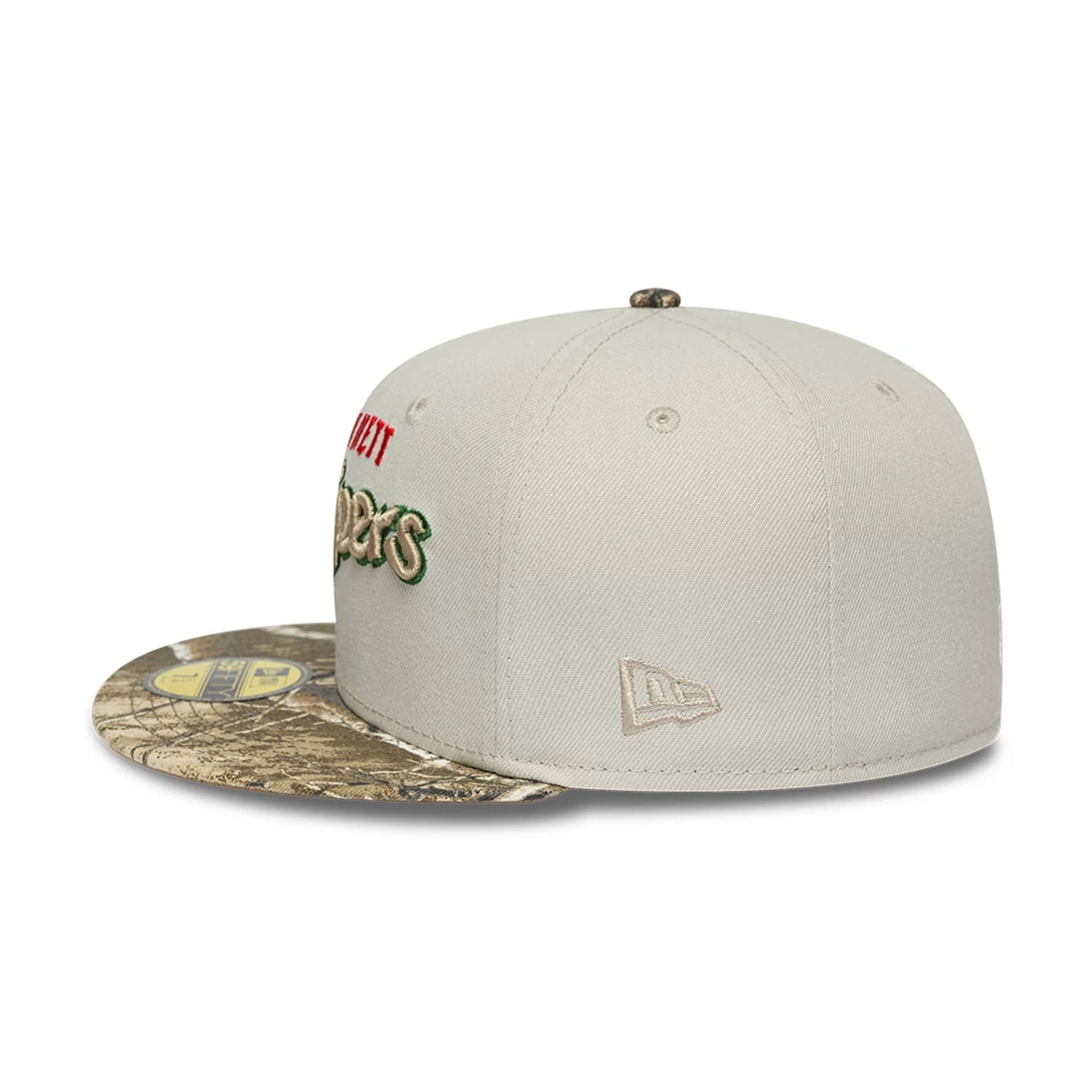 Gwinnett Stripers MiLB Hometown Beige 59FIFTY Fitted Cap-kentox
