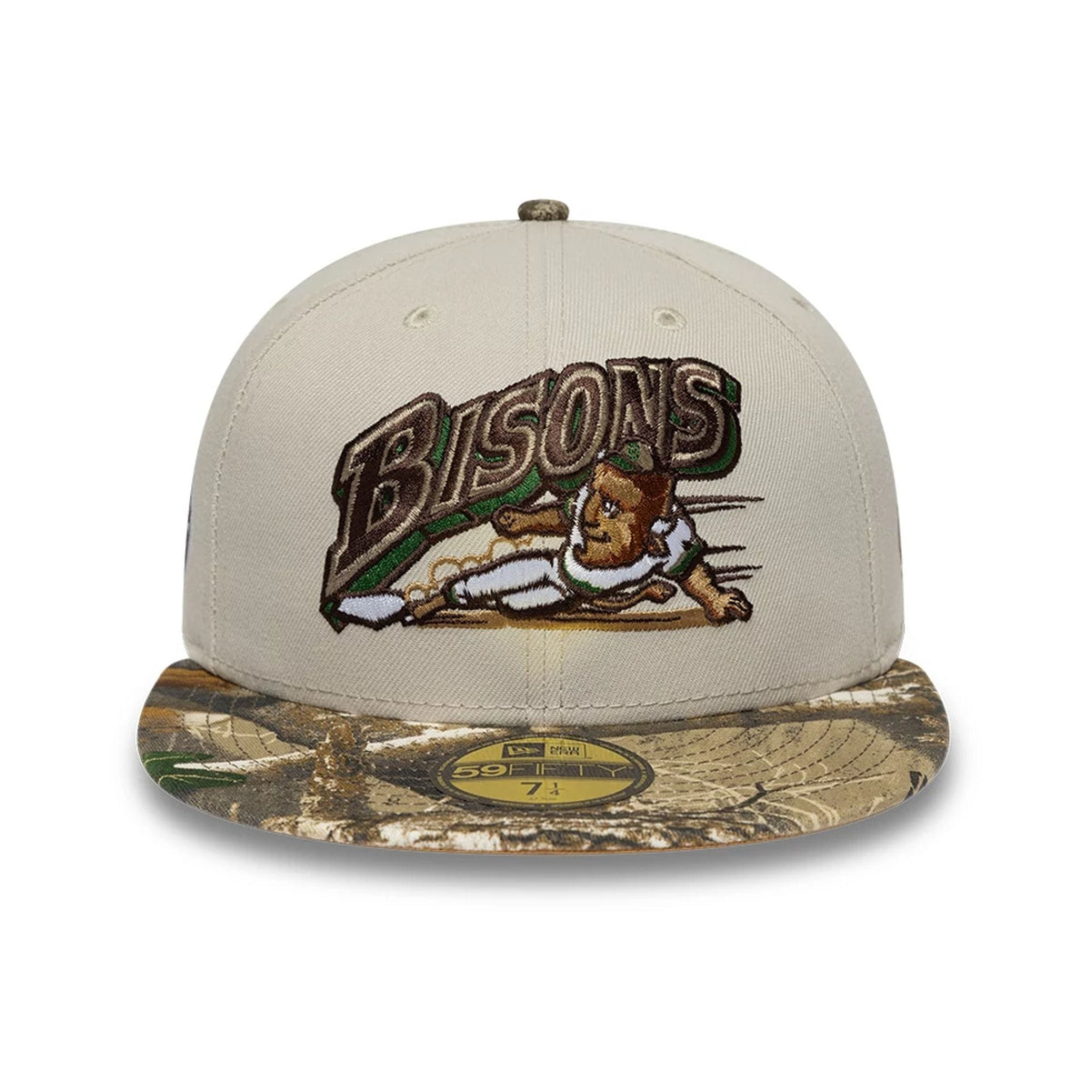 Buffalo Bisons MiLB Hometown Beige 59FIFTY Fitted Cap-zelvios