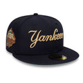New York Yankees MLB Cooperstown Navy 59FIFTY Fitted Cap-zelvios