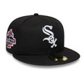 Chicago White Sox MLB Cooperstown Black 59FIFTY Fitted Cap-zelvios