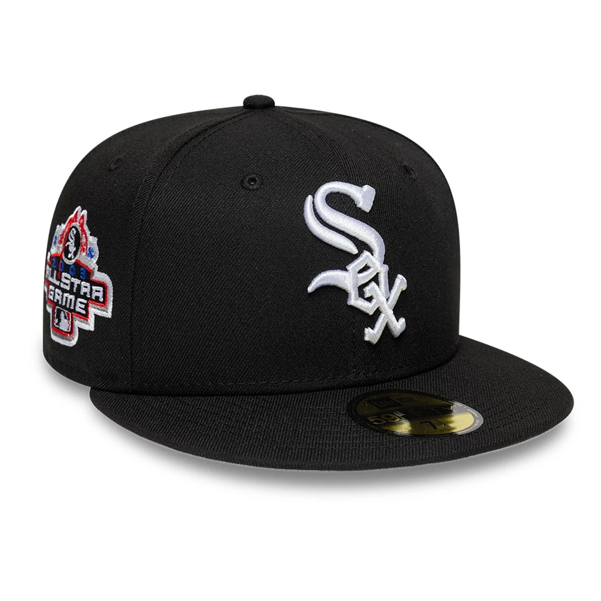 Chicago White Sox MLB Cooperstown Black 59FIFTY Fitted Cap-zelvios
