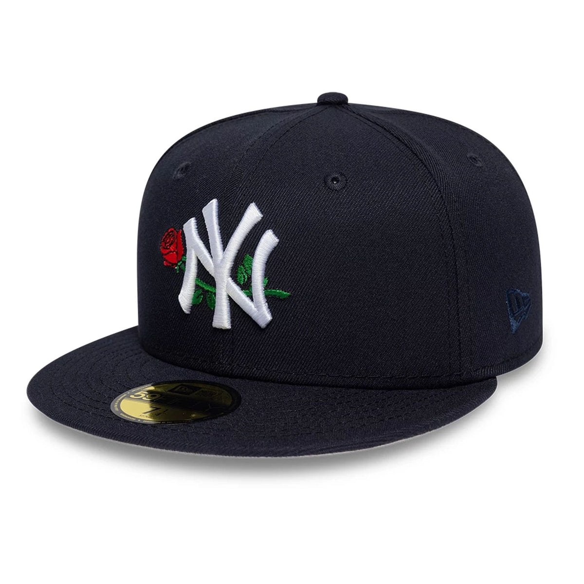 New York Yankees MLB Rose Navy 59FIFTY Fitted Cap-zelvios