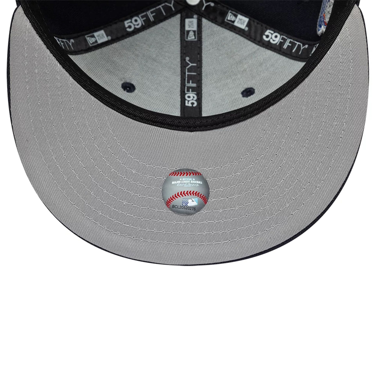 New York Yankees MLB Rose Navy 59FIFTY Fitted Cap-zelvios