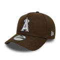 LA Angels MLB Dark Brown 9FORTY A-Frame Adjustable Cap-zelvios