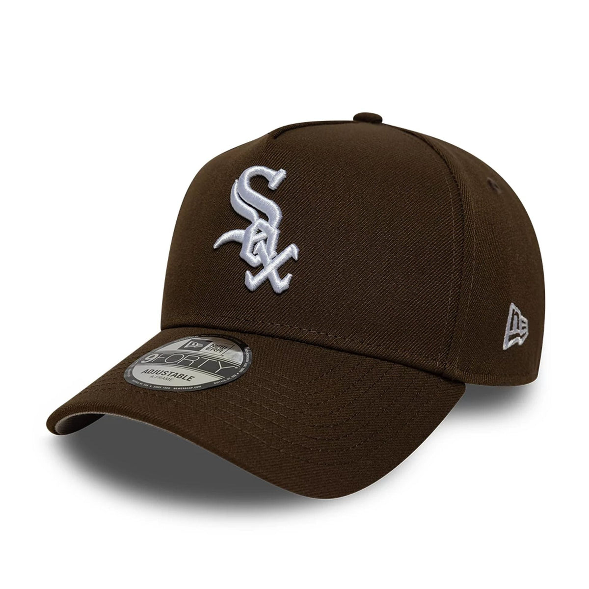 Chicago White Sox MLB Dark Brown 9FORTY A-Frame Adjustable Cap-zelvios