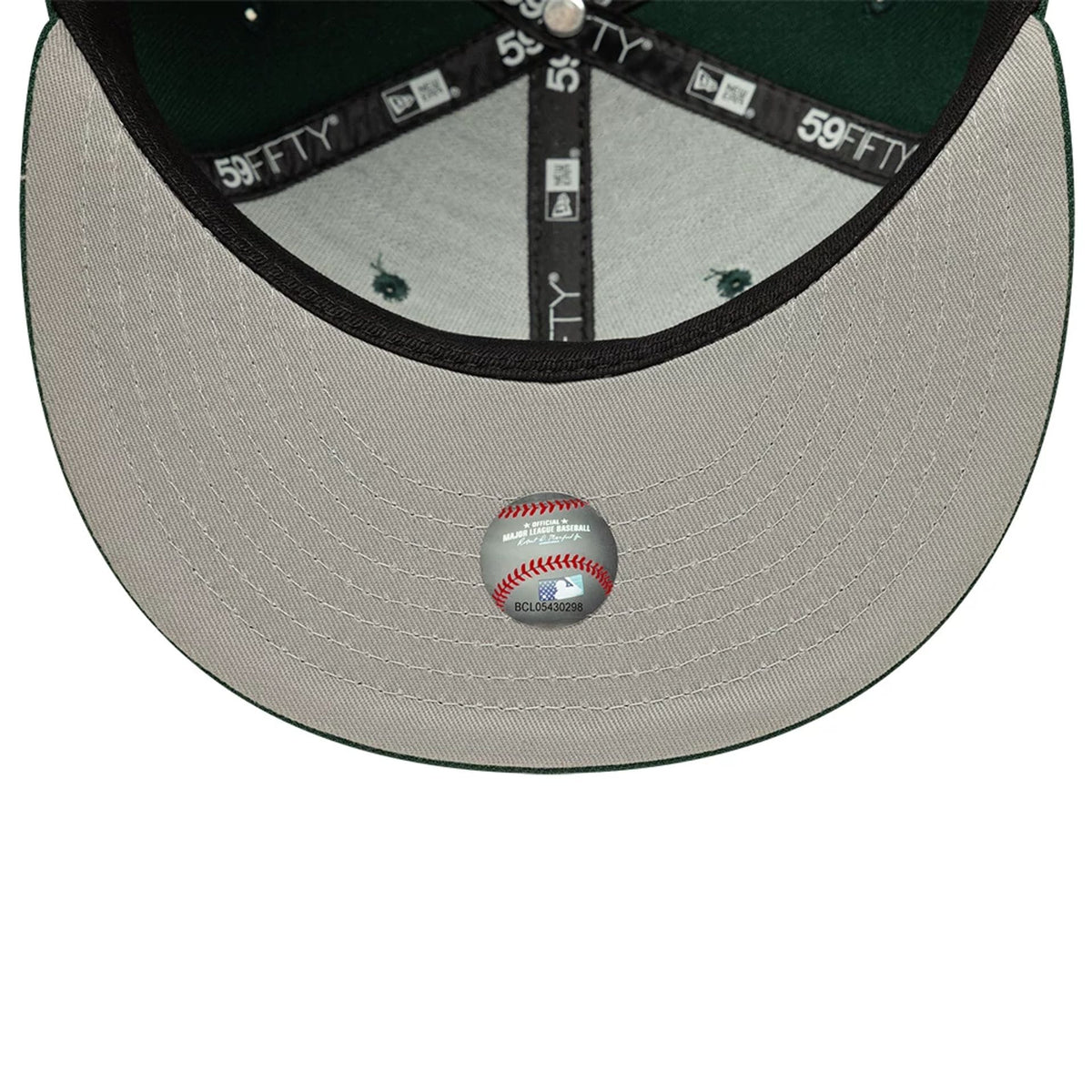 Athletics MLB Dark Green 59FIFTY Fitted Cap-zelvios