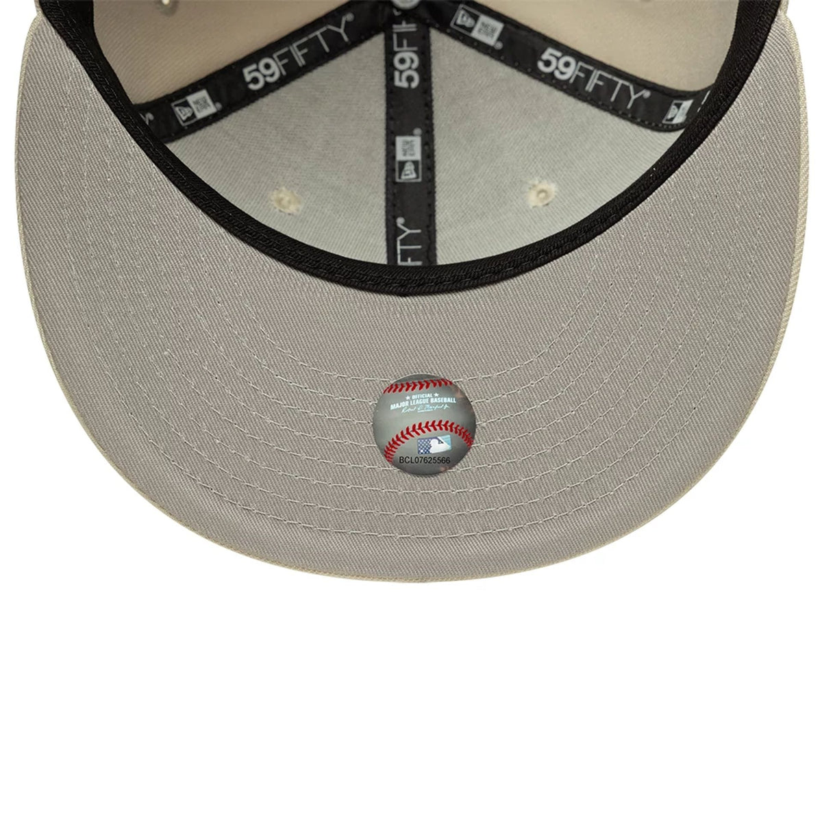 Atlanta Braves MLB Beige 59FIFTY Fitted Cap-zelvios