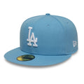 LA Dodgers MLB Pastel Blue 59FIFTY Fitted Cap-zelvios