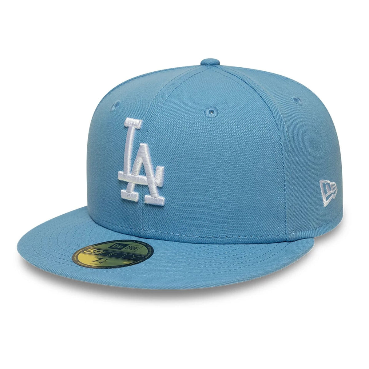 LA Dodgers MLB Pastel Blue 59FIFTY Fitted Cap-zelvios