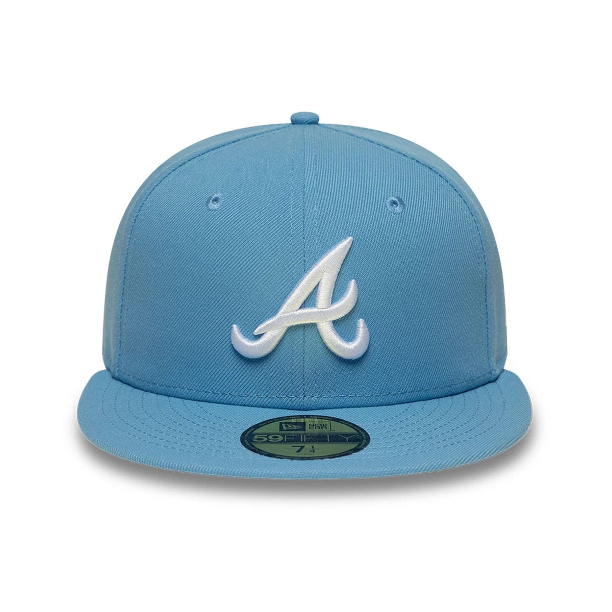 Atlanta Braves MLB Pastel Blue 59FIFTY Fitted Cap-zelvios