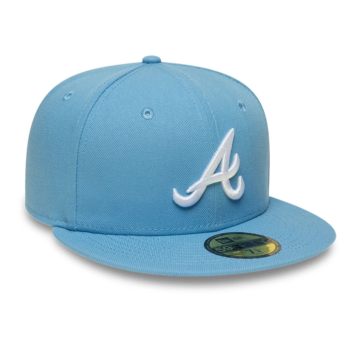 Atlanta Braves MLB Pastel Blue 59FIFTY Fitted Cap-zelvios