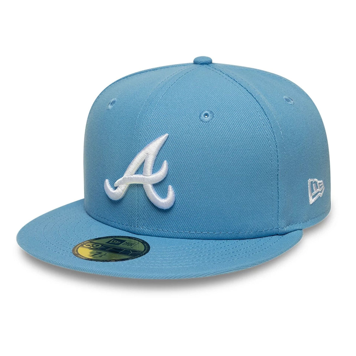 Atlanta Braves MLB Pastel Blue 59FIFTY Fitted Cap-zelvios