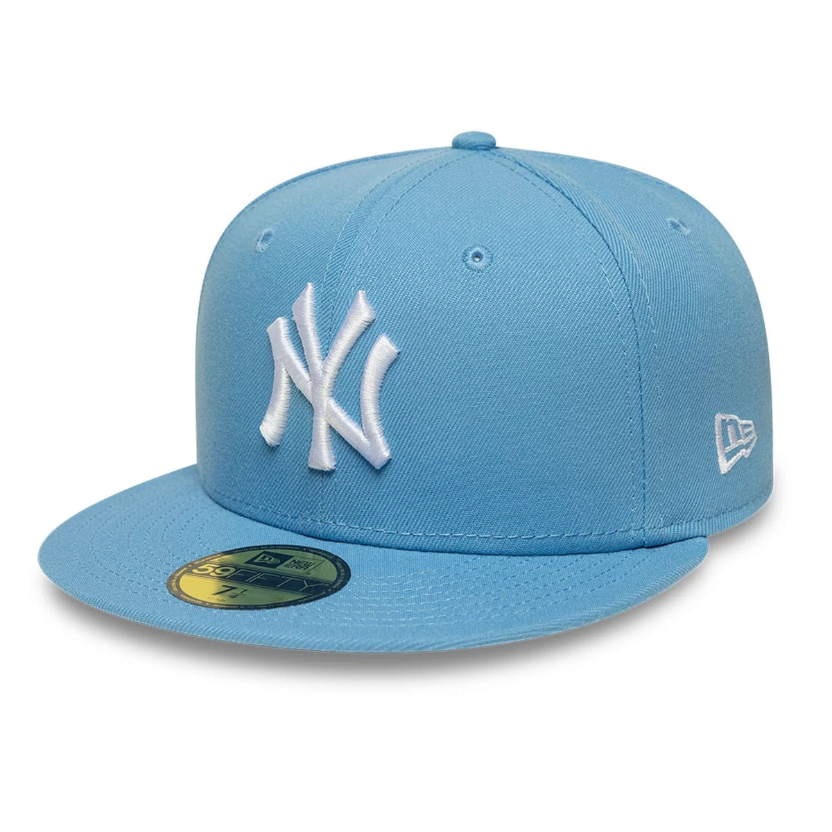 New York Yankees MLB Pastel Blue 59FIFTY Fitted Cap-zelvios