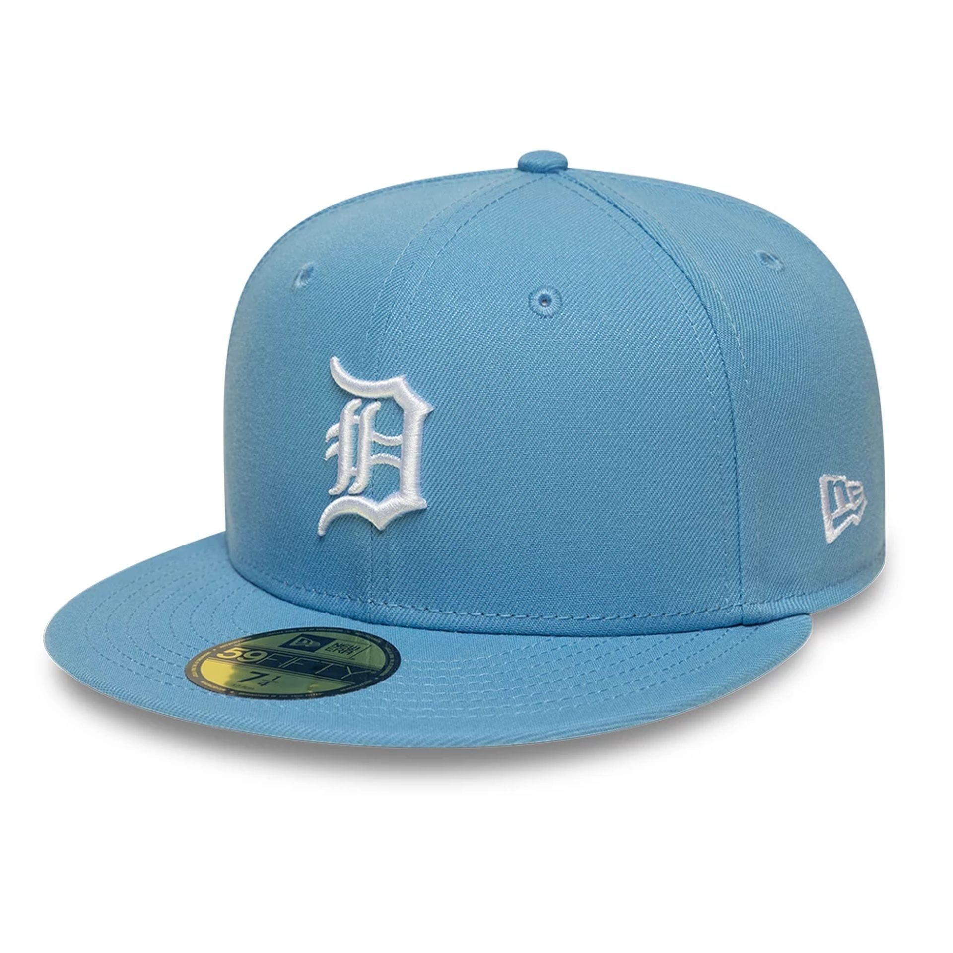 Detroit Tigers MLB Pastel Blue 59FIFTY Fitted Cap-kentox