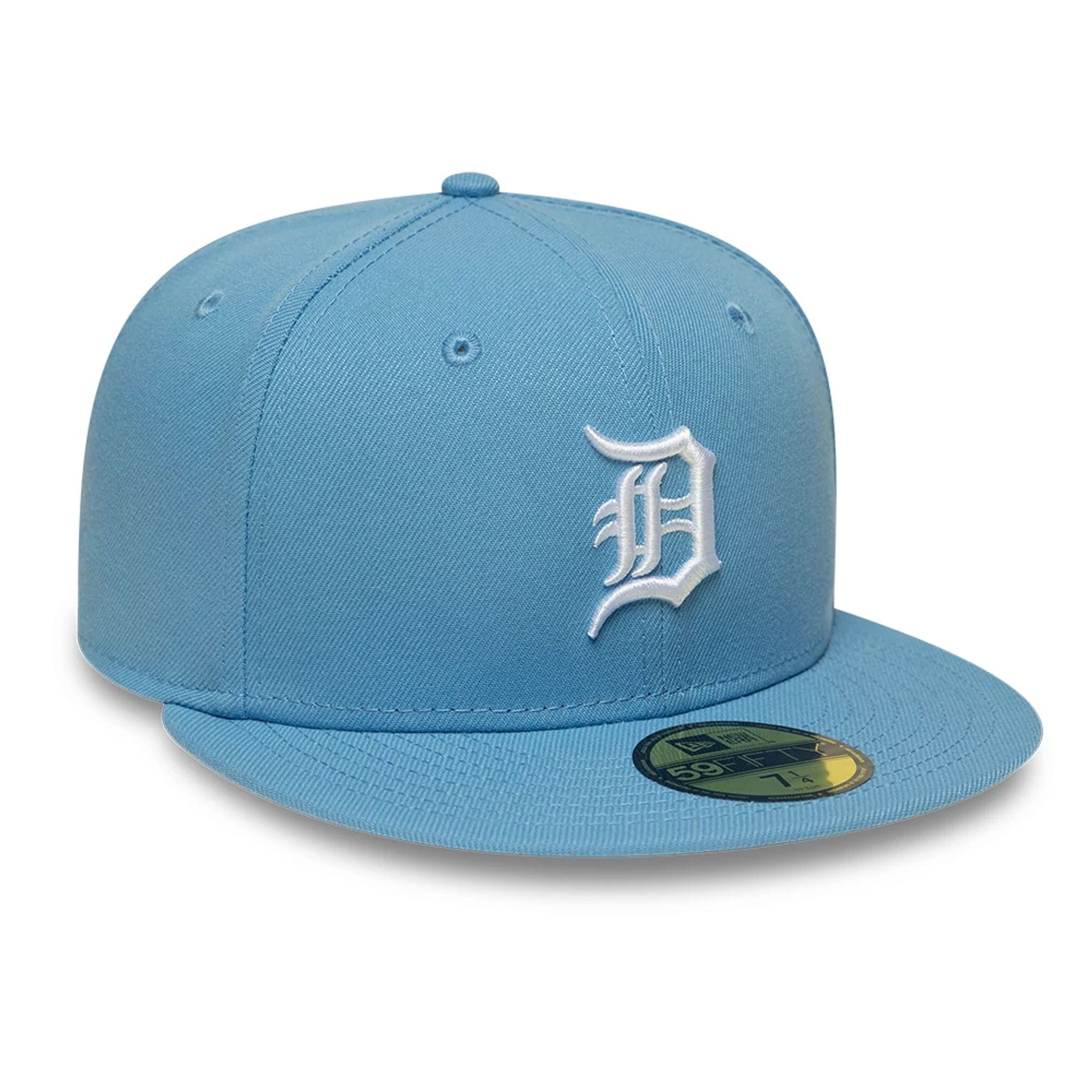 Detroit Tigers MLB Pastel Blue 59FIFTY Fitted Cap-kentox