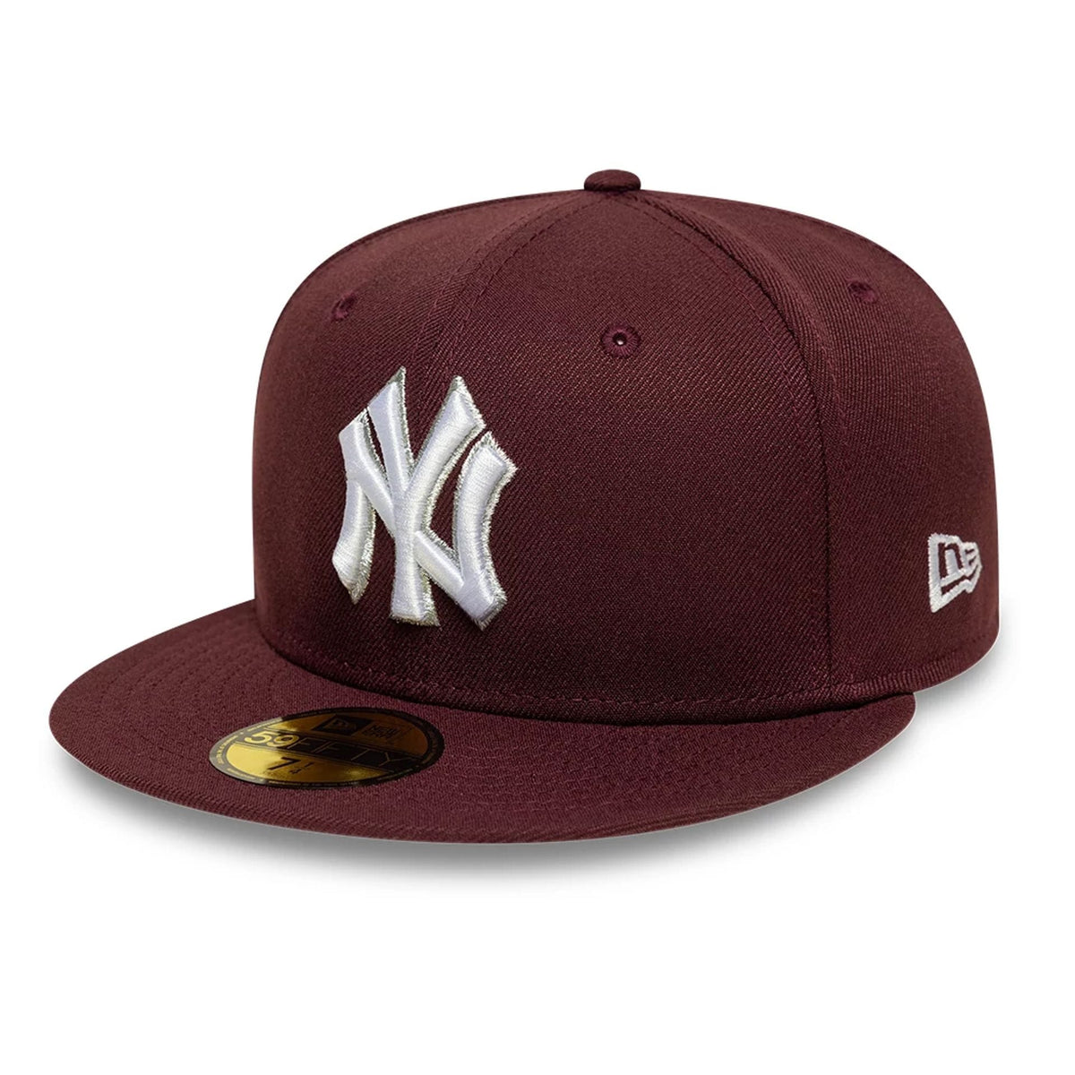 New York Yankees MLB Dark Purple 59FIFTY Fitted Cap-zelvios
