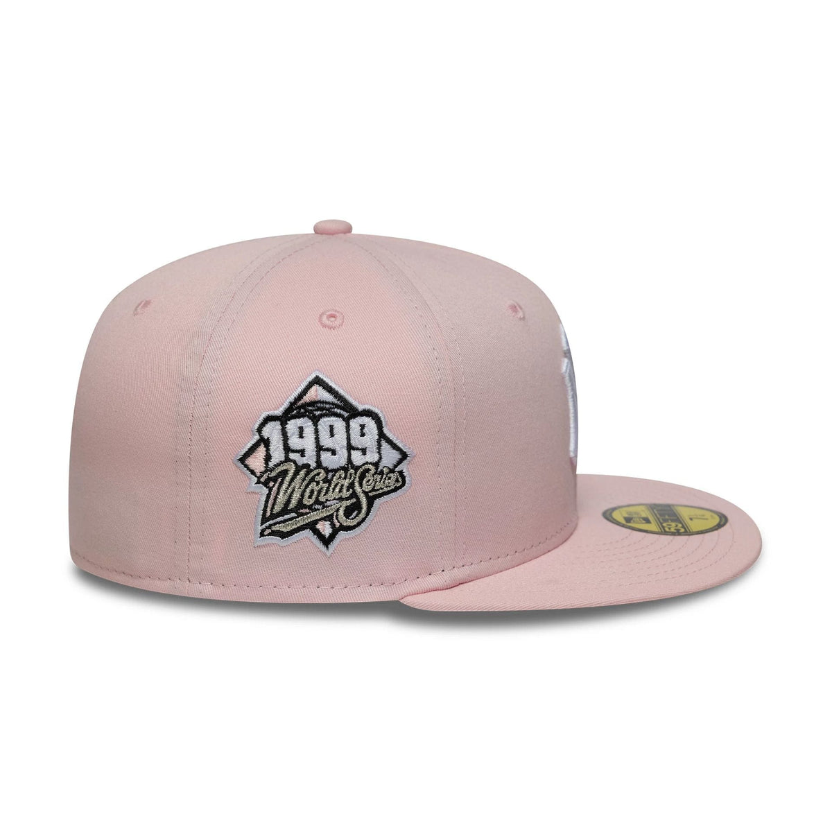 New York Yankees MLB World Series Pink 59FIFTY Fitted Cap-zelvios