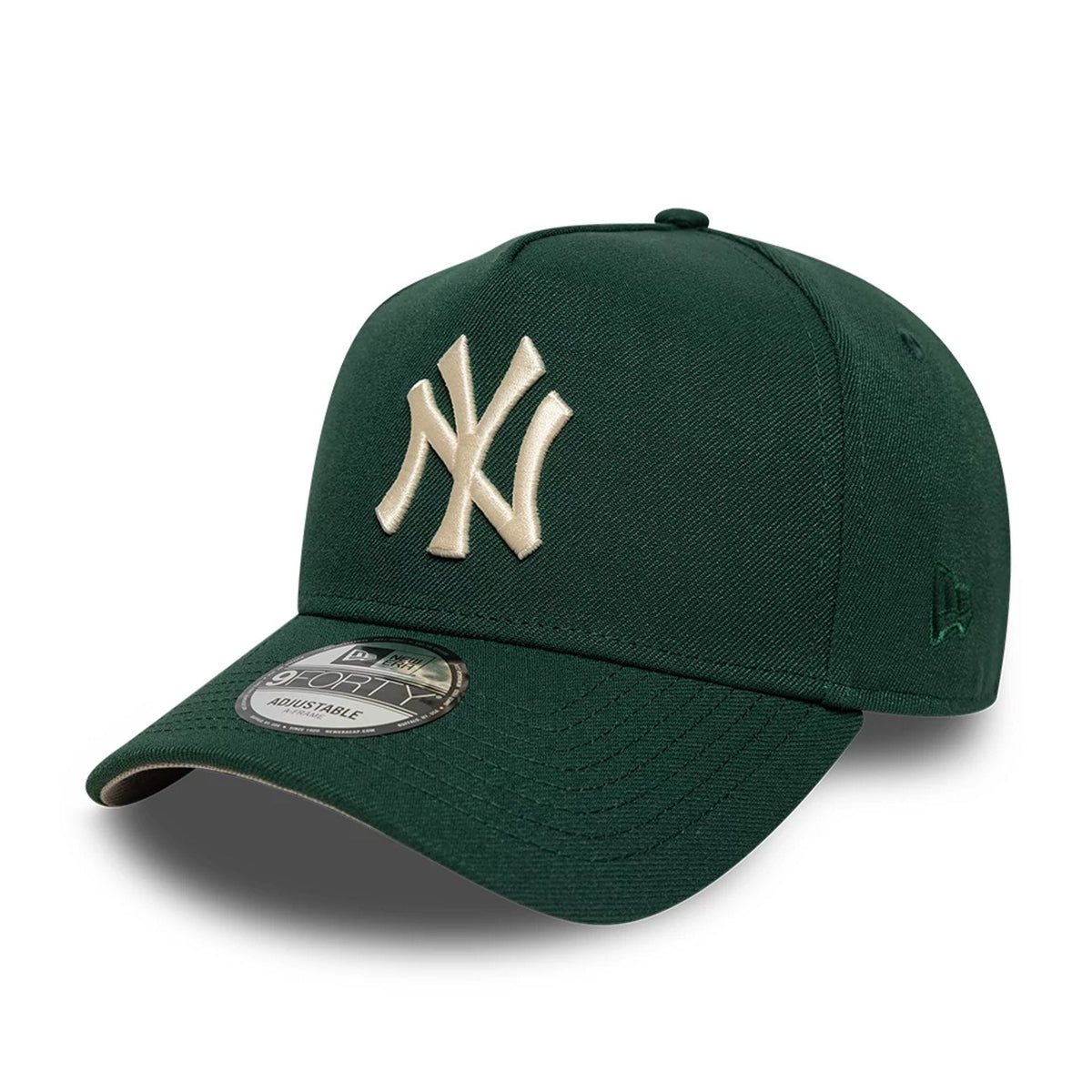 New York Yankees MLB Dark Green 9FORTY A-Frame Adjustable Cap-zelvios