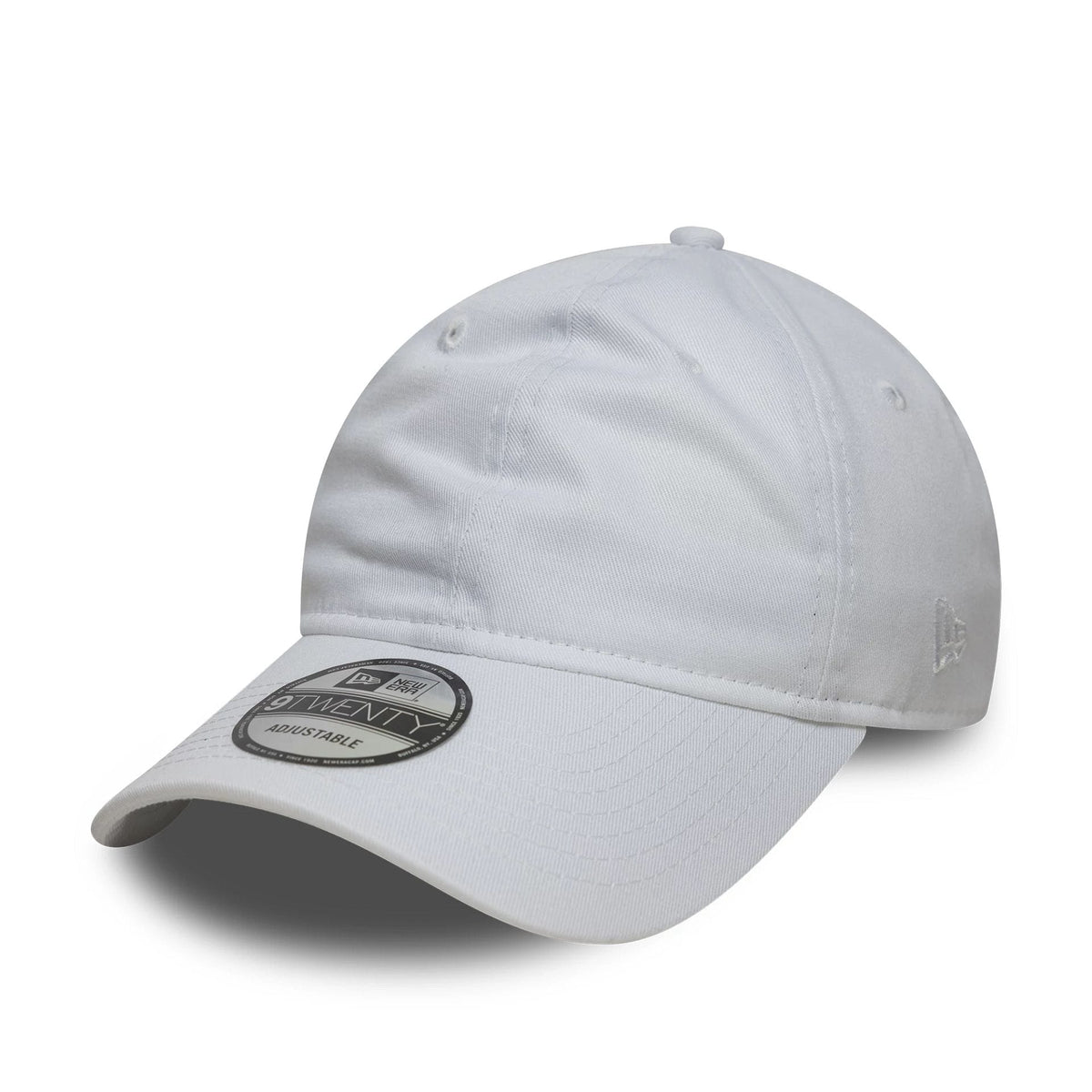 New Era White 9TWENTY Adjustable Cap-zelvios