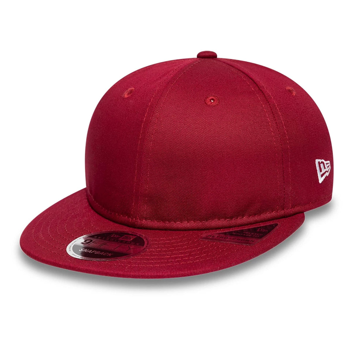 New Era Red Retro Crown 9FIFTY Snapback Adjustable Cap-zelvios