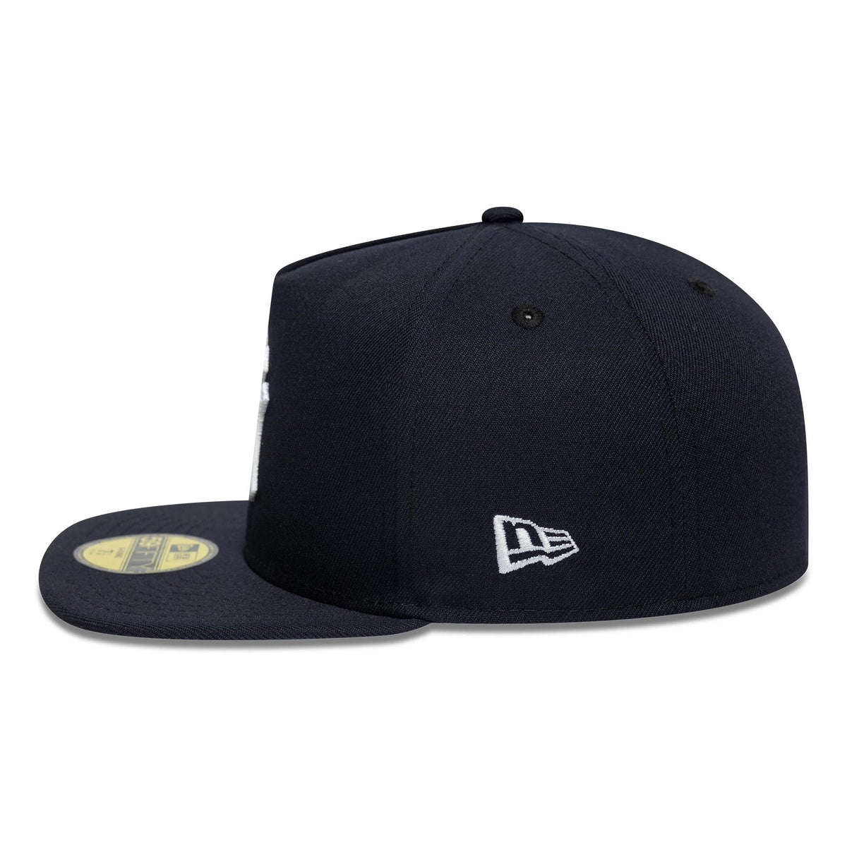 New York Yankees MLB Flat Navy 59FIFTY A-Frame Fitted Cap-zelvios