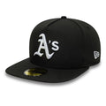 Oakland Athletics MLB Flat Black 59FIFTY A-Frame Fitted Cap-zelvios