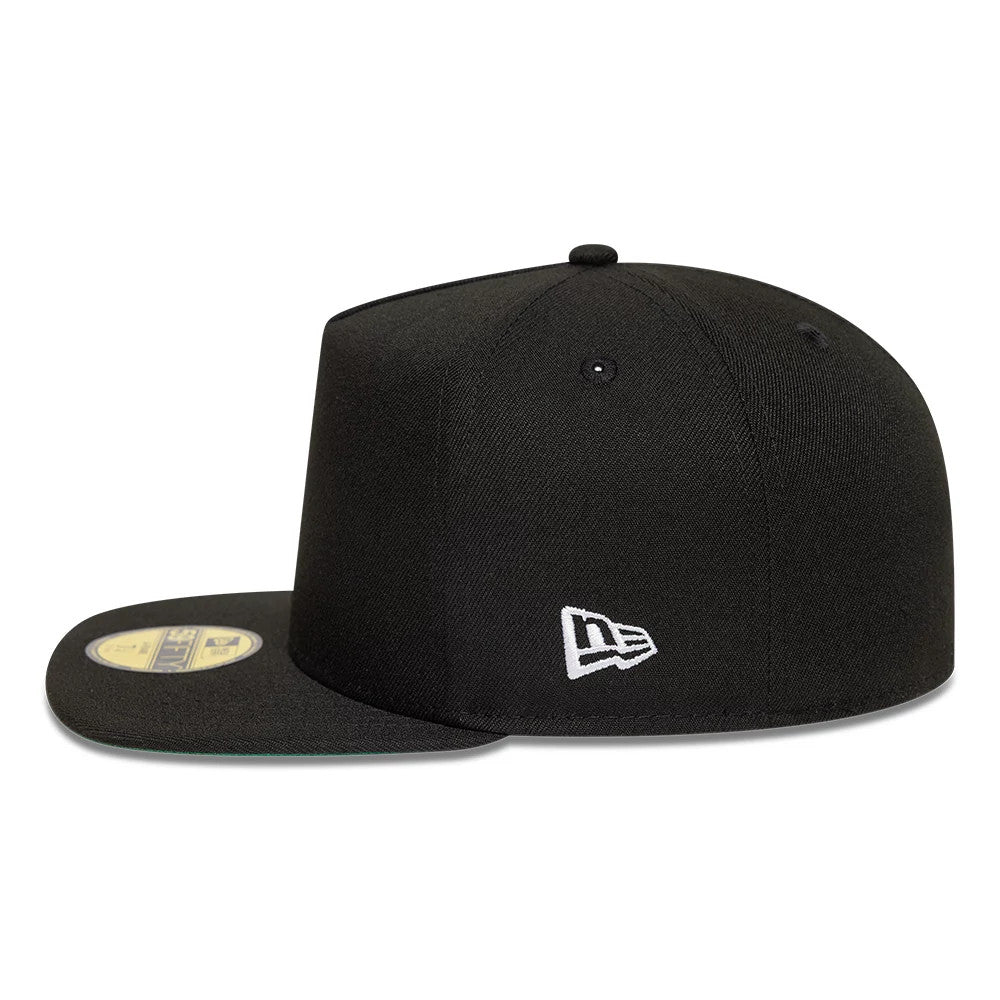 New Era Black 59FIFTY Fitted A-Frame Cap-zelvios